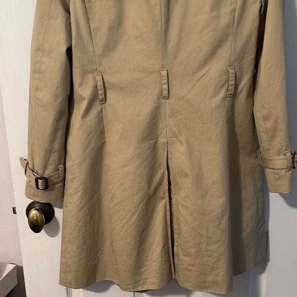 Vintage JCrew Collection classic trench coat size 2 - Picture 8 of 14